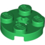 Набор LEGO Plate Round 2 x 2 with Axle Hole Type 1 (+ Opening), Зеленый
