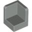 Набор LEGO Panel 1 x 1 x 1 Corner, Светло-серый