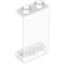Набор LEGO Panel 1 x 2 x 3 [Hollow Studs], Trans-Clear