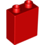 Набор LEGO Brick 1 x 2 x 2, Красный