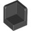 Набор LEGO Panel 1 x 1 x 1 Corner, Черный