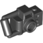 Набор LEGO Minifig Camera Handheld with Right-Aligned Viewfinder, Черный