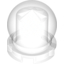 Набор LEGO Minifig Crystal Ball Globe 2 x 2 x 2, Trans-Clear