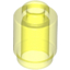 Набор LEGO Brick Round 1 x 1 Open Stud, Trans-Neon Green