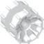 Набор LEGO Technic Tread Hub, Белый