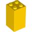 Набор LEGO Brick 2 x 2 x 3, Желтый
