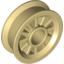 Набор LEGO Wheel Spoked 2 x 2 with Pin Hole, Tan