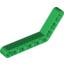 Набор LEGO Technic Beam 1 x 9 Bent (6 - 4) Thick, Зеленый