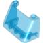 Набор LEGO Windscreen 2 x 4 x 2, Trans-Dark Blue