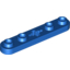 Набор LEGO Technic Plate 1 x 5 with Smooth Ends, 4 Studs and Centre Axle Hole, Голубой