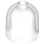 Набор LEGO Brick Round 2 x 2 x 1 2/3 Dome Top [Blocked Open Stud], Trans-Clear