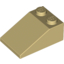 Набор LEGO Slope 33В° 3 x 2, Tan