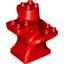 Набор LEGO Duplo Plant Tree Trunk Segment Base, Красный