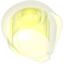 Набор LEGO Minifig Helmet Round Bubble, Trans-Neon Green