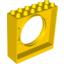 Набор LEGO Duplo Ball Tube exit with round doorway 2 x 6 x 5, Желтый