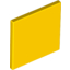Набор LEGO Road Sign Clip-on 2 x 2 Square, Желтый