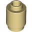 Набор LEGO Brick Round 1 x 1 Open Stud, Tan