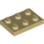 Набор LEGO Plate 2 x 3, Tan