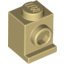 Набор LEGO Brick Special 1 x 1 with Headlight and No Slot, Tan