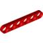Набор LEGO Technic Beam 1 x 6 Thin, Красный