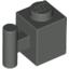 Набор LEGO Brick Special 1 x 1 with Handle, Темно-серый