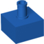 Набор LEGO Brick Special 2 x 2 No Studs, Top Pin, Голубой