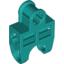 Набор LEGO Technic Axle Connector 2 x 3 with Ball Socket, Open Sides, Темно-бирюзовый