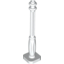 Набор LEGO Lamp Post 2 x 2 x 7 with 6 Base Flutes, Белый