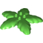 Набор LEGO Duplo Plant Tree Leaves with 4 Top Studs, Ярко-зеленый