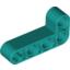 Набор LEGO Technic Beam 2 x 4 L-Shape Thick, Темно-бирюзовый