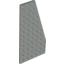 Набор LEGO Wedge Plate 6 x 12 Right, Светло-серый