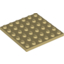 Набор LEGO Plate 6 x 6, Tan