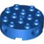 Набор LEGO Brick Round 4 x 4 with Holes, Голубой