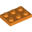 Набор LEGO Plate 2 x 3, Оранжевый