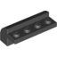 Набор LEGO Brick 2 x 4 x 1 1/3 with Curved Top, Черный