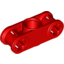 Набор LEGO Technic Axle and Pin Connector Perpendicular 3L with Centre Pin Hole, Красный
