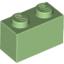 Набор LEGO Brick 1 x 2, Medium Green