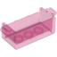 Набор LEGO Treasure Chest Bottom with Rear Slots, Trans-Dark Pink