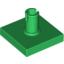 Набор LEGO Tile Special 2 x 2 with Pin, Зеленый