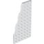 Набор LEGO Wedge Plate 6 x 12 Left, Белый