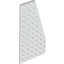 Набор LEGO Wedge Plate 6 x 12 Right, Белый