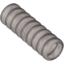 Набор LEGO Hose, Ribbed 7mm D. 3L, Pearl Light Gray
