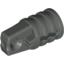 Набор LEGO Hinge Cylinder 1 x 2 Locking with 1 Finger and Axle Hole On Ends, Темно-серый