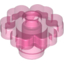 Набор LEGO Flower 2 x 2 - Round, Trans-Dark Pink