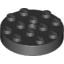 Набор LEGO Turntable 4 x 4 Top, Locking, Черный