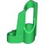 Набор LEGO Technic Fairing # 6 Small Short, Large Hole, Side B, Зеленый