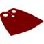 Набор LEGO Minifig Cape Cloth, Standard - Traditional Starched Fabric, Красный