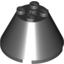 Набор LEGO Cone 4 x 4 x 2 [Axle Hole], Черный