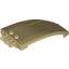 Набор LEGO Windscreen 8 x 4 x 2 Curved Taper with Locking Dual 2 Fingers, Tan