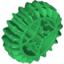 Набор LEGO Technic Gear 20 Tooth Double Bevel with Axle Hole Type 2 [X Opening], Зеленый